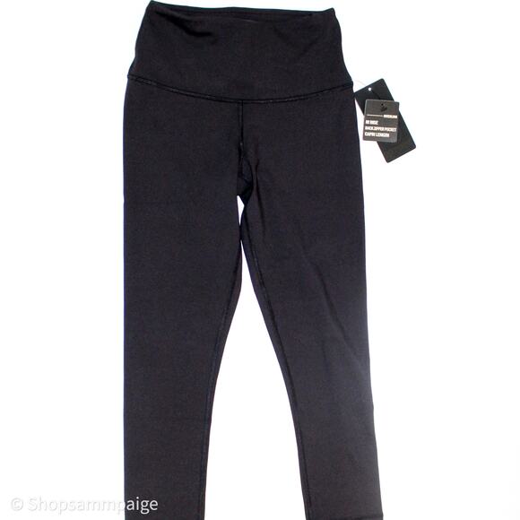 90 Degree Reflex Hi Rise Capri Leggings Black Small NWT - Picture 5 of 9